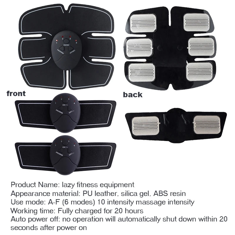 EMS Glute and Abdominal Wireless Trainer