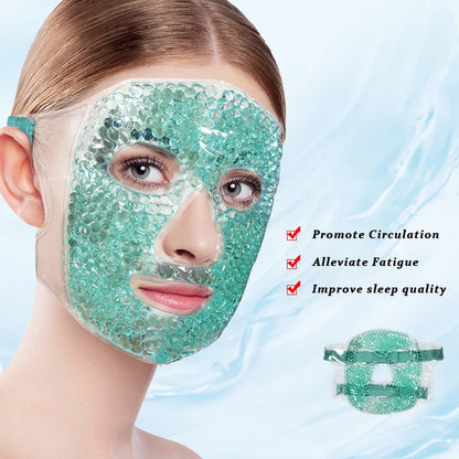 Ice Gel Face Mask Hot Cold Therapy